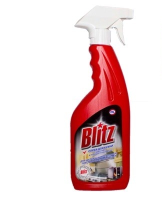 Gel cleaner allows you to quickly remove grease from various surfaces