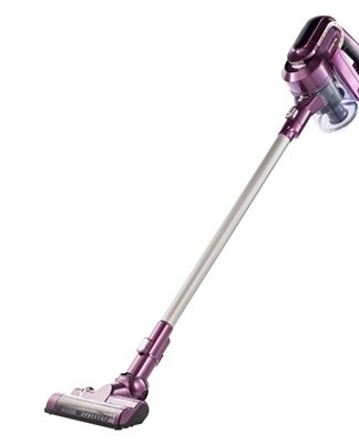 This is an upright handheld vacuum used for cleaning furniture and flooring.