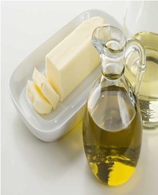 A greasy product is applied to the marks and rubbed with a paper towel.