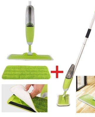 The innovative model is equipped with a special device with which water is sprayed on contaminated surfaces.