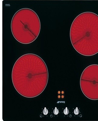 halogen burners have a serious drawback - they heat up the entire surface of the hob.