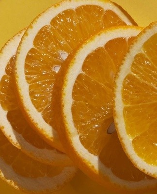 After removing the stain, place saucers with freshly cut orange slices around the room.
