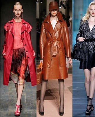 It is better not to wash a leather coat at home, as this can spoil the thing.