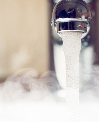 boiling water for stains