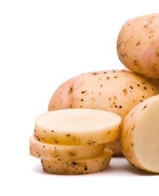 raw potatoes