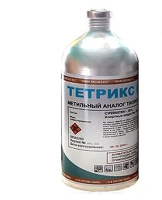 Among the popular concentrates, the effectiveness of Geta, Ksulat and Tetrix is ​​noted.