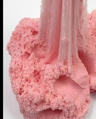 To stain the mucus, take acrylic paint, gouache, food coloring.