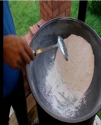 The most common method is using table salt.