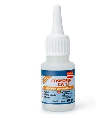 With careful use, it is permissible to glue individual elements of jewelry.