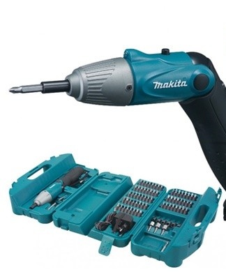 you can use a battery-powered screwdriver.