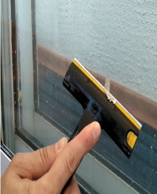 The greatest contamination should be removed first.