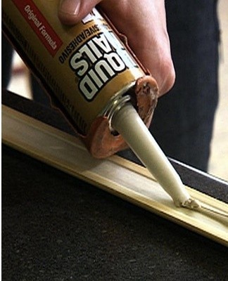 To wipe off glue stains, materials at hand are used, which depends on where the glue composition was.