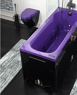 In acrylic bathtubs, options are offered that include different types of effects on the body