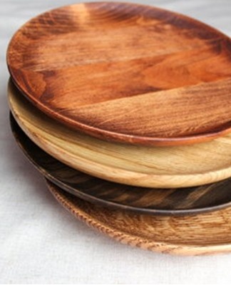 wooden dishes
