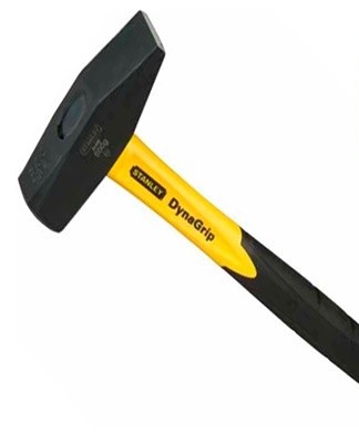 Hammer is useful for carefully striking latches and tight parts