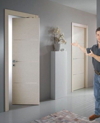 Step-by-step instructions for repairing different parts of interior doors