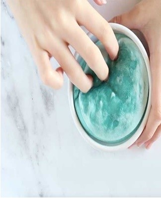 A toy prepared according to this recipe is in no way inferior to a store toy.