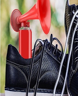 any grease is applied to prevent the squeaking of a new pair of shoes, but wax or goose grease is the best option