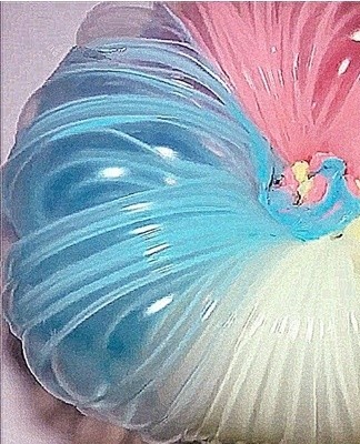 It is convenient to make a light and fluffy slime from shaving foam.