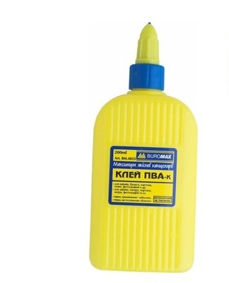 With PVA glue it will be possible to dilute the purchased toy.