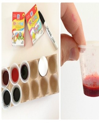 You can add luminosity to mud using watercolors or egg dyes.