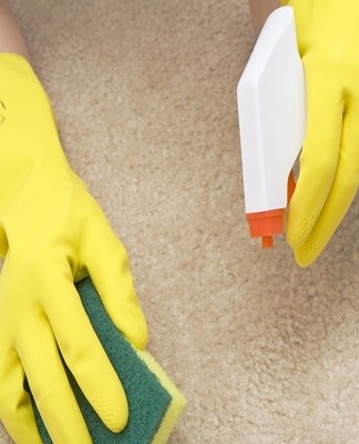 Dealing with dirt on this type of flooring is difficult.