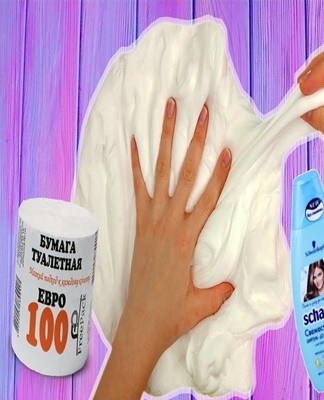 Shampoo is added to the mass, everything is mixed and sent to the refrigerator for 2-3 hours.