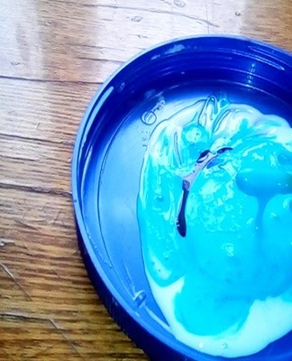 The final stage of cooking is kneading the mass with your hands.