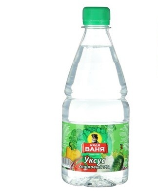 To remove mold, you need 6% table vinegar, a clothes brush, rags, a clean cloth and water.