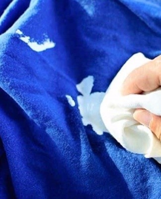 Stains on delicate fabrics can be easily removed with hydrogen peroxide.