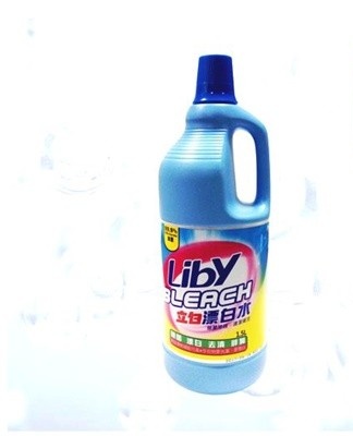 Libi contains chlorine, so it cannot be washed with delicate fabrics.