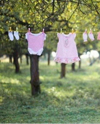 Grass and vegetable food stains are very difficult to remove.