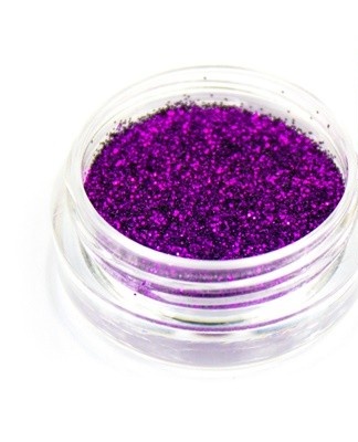 Glitter is called cosmetic glitter, often used for nail design.