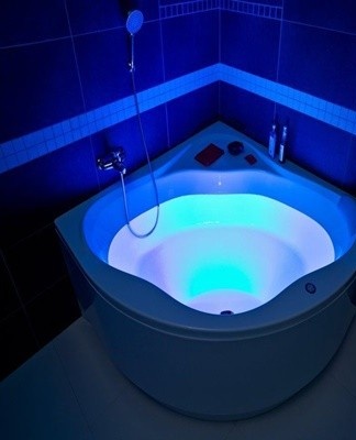 The blue spectrum helps to cope with anxiety and insomnia, restores calm.