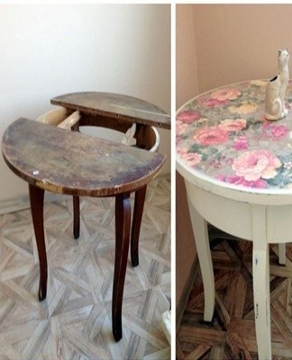 Instructions for restoring an old table with your own hands at home