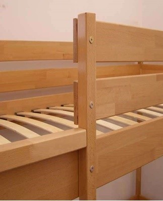 Ensure maximum rigidity when tightening the fasteners to the bed frame.