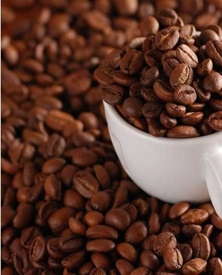 To neutralize the smell of a dead mouse, coffee beans are laid out near the source.