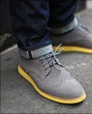 Even with proper care, suede boots and shoes should not be used as casual shoes.