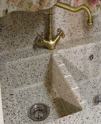 Temperature changes lead to the appearance of defects, and after a while it becomes impossible to use the sink.