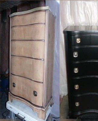 New guides are installed in their original place, checked for ease of movement and fastening.