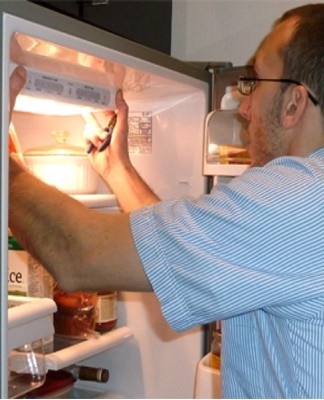 The built-in bulbs have a long life, but in some cases they burn out.