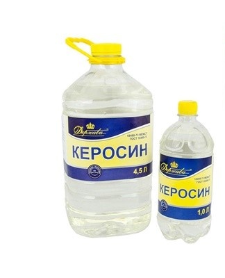 There is a small nuance in the use of kerosene: it has an unpleasant smell