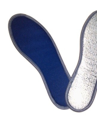 The product is a piece of cotton cloth impregnated with an antifungal agent.