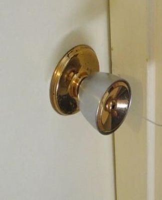 opening with a paper clip