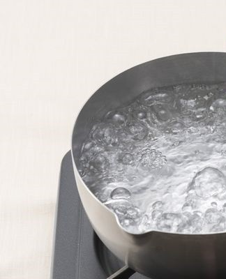 steep boiling water