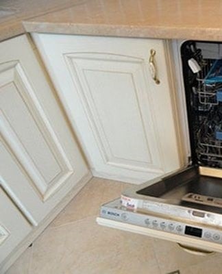 built-in dishwasher