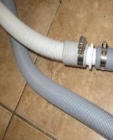 Is it possible to extend the drain hose of the washing machine and how to do it