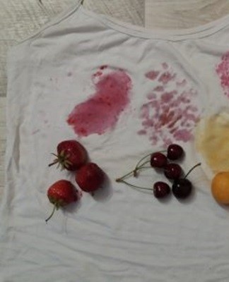 Rules and overview of the best ways than washing apricots from clothes