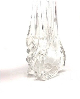 The viscous transparent mass is called liquid glass.