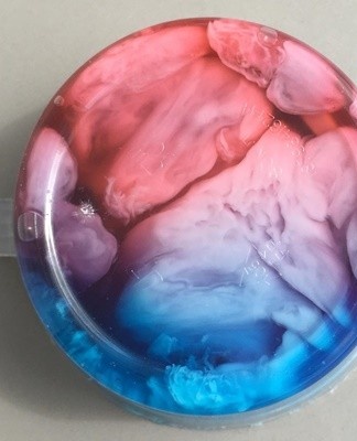 We leave the resulting slime for a day in a closed container.